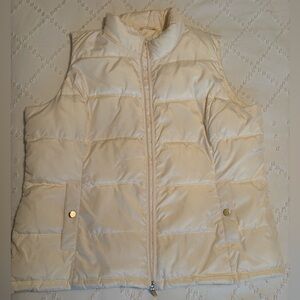 Charter Club Ivory Womens Vest